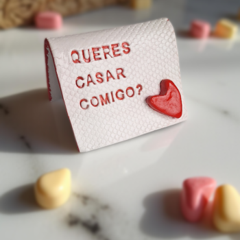 peça decorativa personalizada feita à mão com mensagem